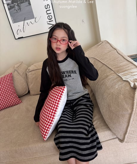 19[予約]matilda&lee 1998 colorblock raglan