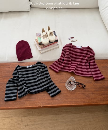 40[予約]matilda&lee billie off knit