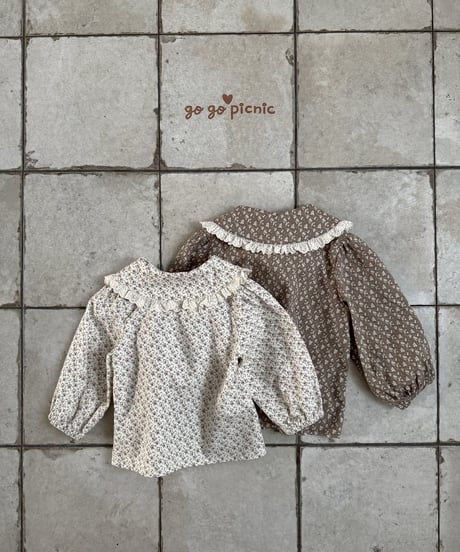 3[予約]go go picnic anny blouse