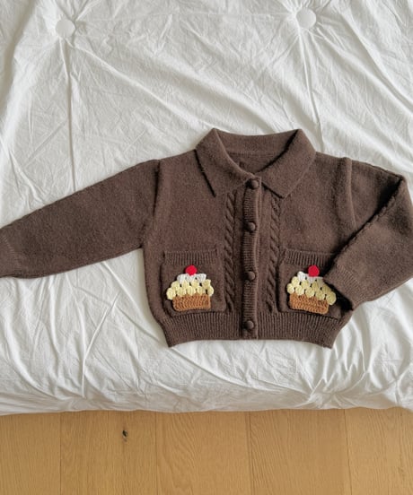 51[予約]ninibello cupcake knit cardigan