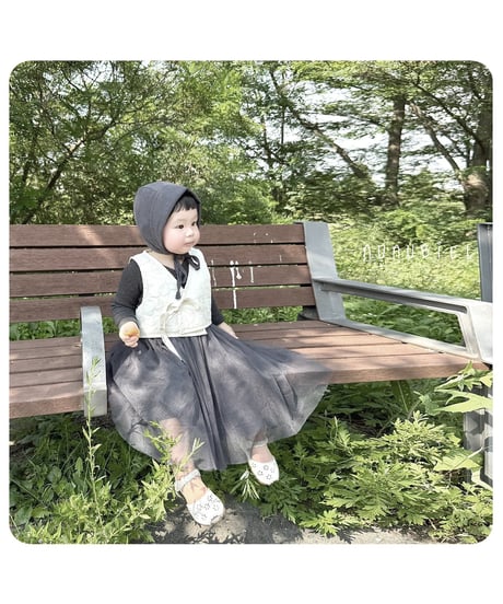 23[予約]nunubiel knitted dress