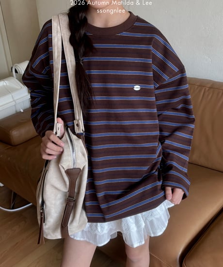 30[予約]matilda&lee jelly border tee