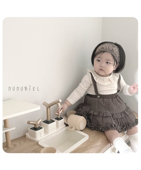 35[予約]nunubiel bebe marble t-shirt