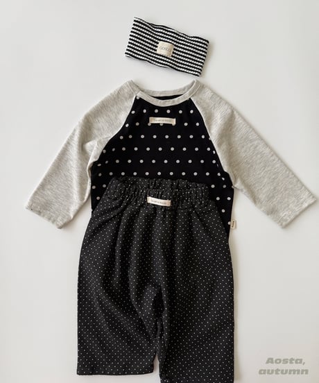 31[予約]Aosta milk dot pants