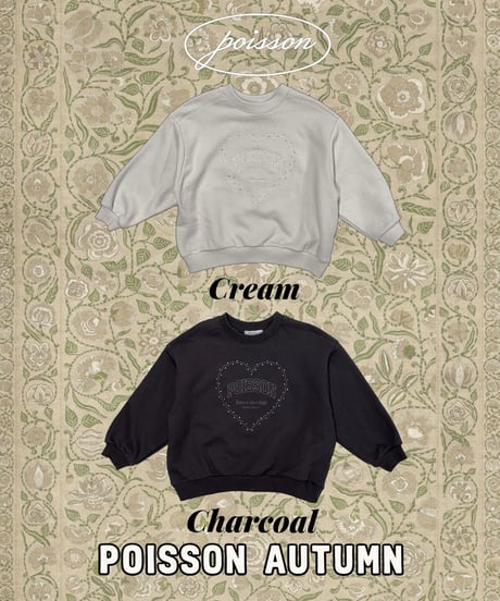 6[予約]poisson poisson embroidered mtm
