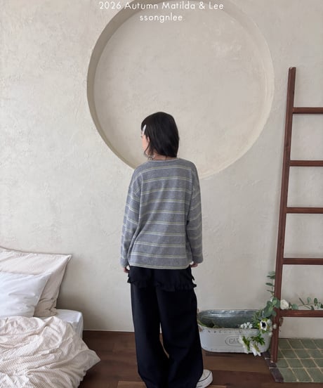52[予約]matilda&lee ruffle skirt pants