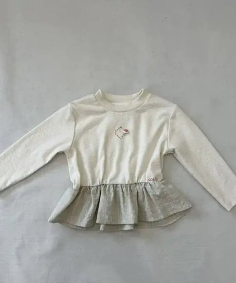 36[予約]aiai shine frill tee
