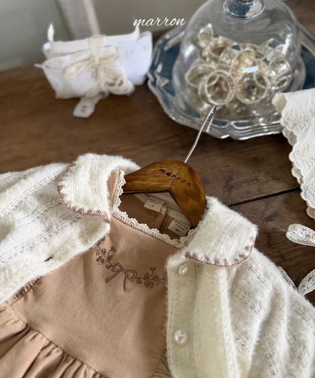49[予約]marron bouquet suit(6-18m)