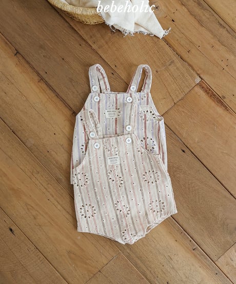 46[予約]bebeholic deli suspender suit