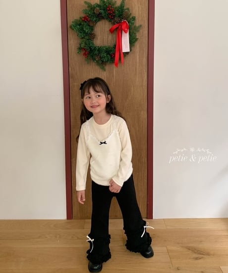 14[予約]petit&petit pposongi frill pants