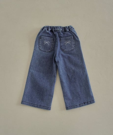 21[予約]momoann wool denim pants