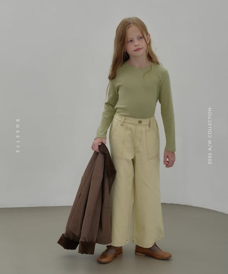 19[予約]ROSETTE page pants