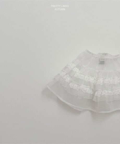 72[予約]LINDO sha cancan skirt