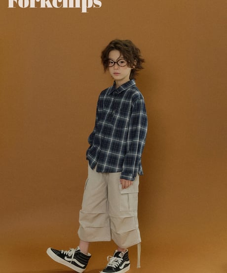 7[予約]FORKCHIPS sonic check shirt