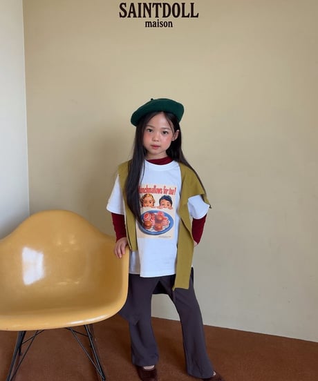 16[予約]saintdoll chocolate short sleeve t-shirt