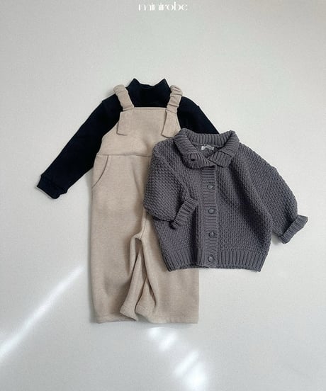 26[予約]minirobe eyelet polar tee