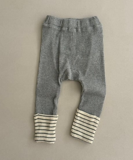 22[予約]ololala lili color block leggings
