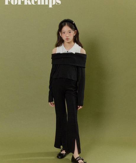 11[予約]FORKCHIPS maple shoulder t-shirt