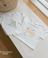 2[予約]ninibello western short sleeve tee