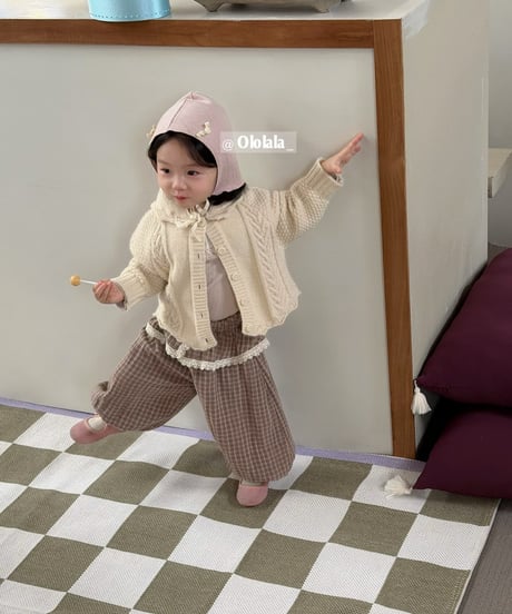 19[予約]ololala rose lace balloon pants
