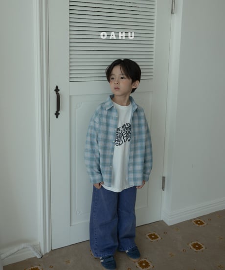 6[予約]oahu urban check shirt