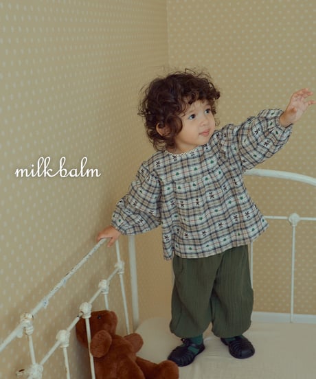 28[予約]milkbalm bonbon high top pants
