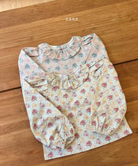 1[予約]ohho monet frill blouse