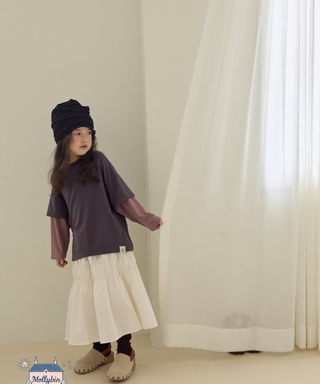 5[予約]Mollybin sleaker t-shirt