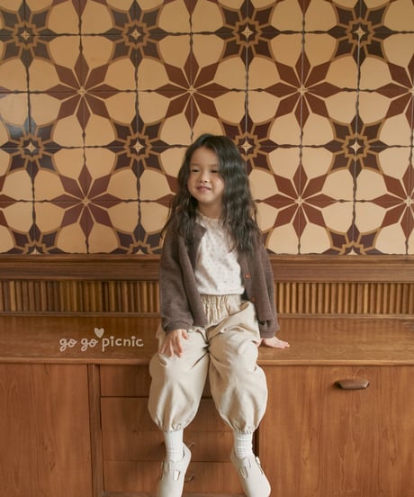 9[予約]go go picnic castella pants