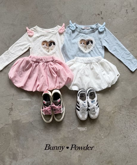 24[予約]bunny powder cats tee