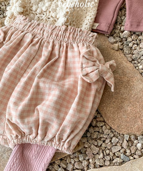 38[予約]bebeholic ribbon bloomers