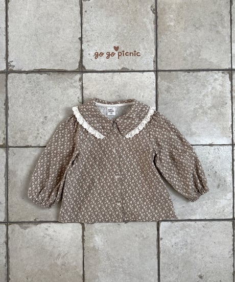 3[予約]go go picnic anny blouse