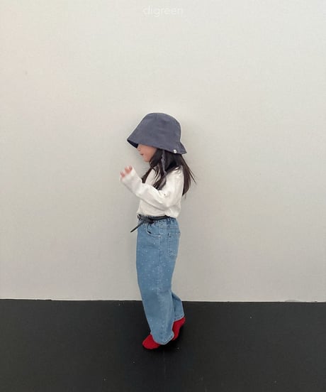 31[予約]digreen dot denim pants