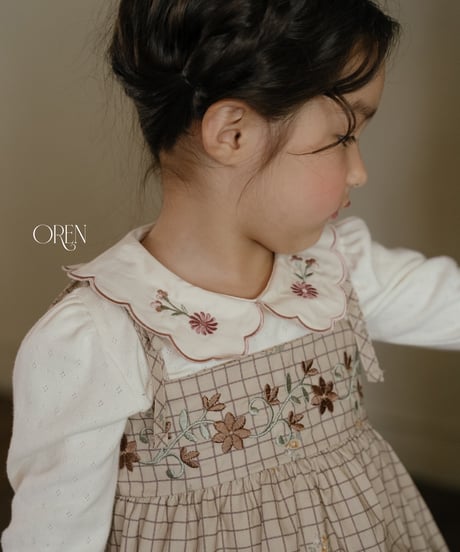 5[予約]OREN cecil eyelet t-shirt