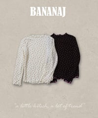 28[予約]BANANAJ rose pola tee