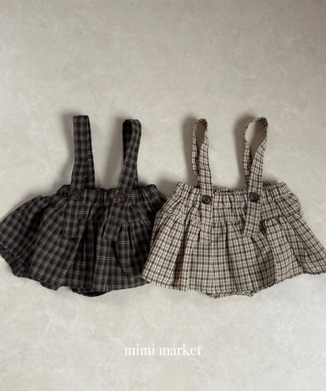 7[予約]mimi market lona tiered skirt
