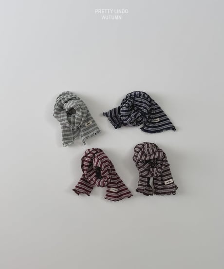 75[予約]LINDO border scarf