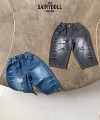 51[予約]saintdoll dart wide denim