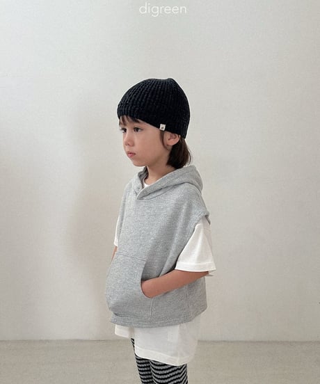 42[予約]digreen woody hooded vest