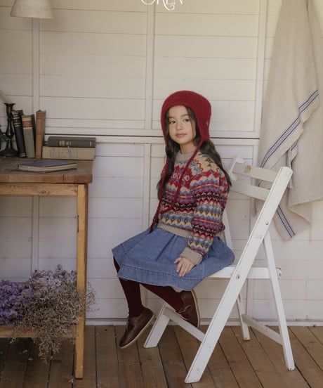 30[予約]OREN adeline multi wool knit