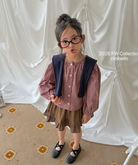 31[予約]ninibello corduroy skirt