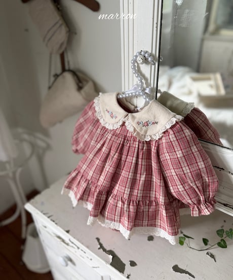 47[予約]marron chapel suit(6-18m)