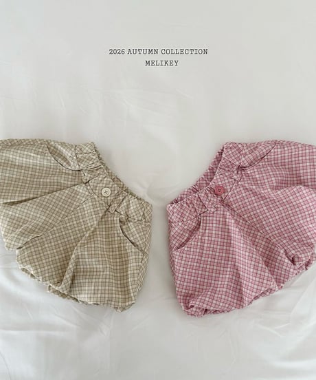 34[予約]melikey pint pumpkin pants