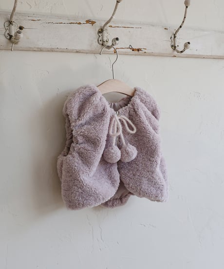 19[予約]FLO elle fur vest