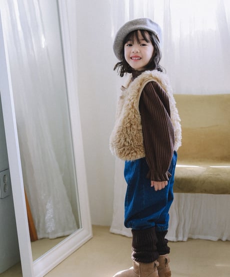 10[予約]mon Atelier lumi fur vest