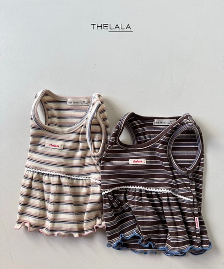 13[予約]thelala choco tanktop