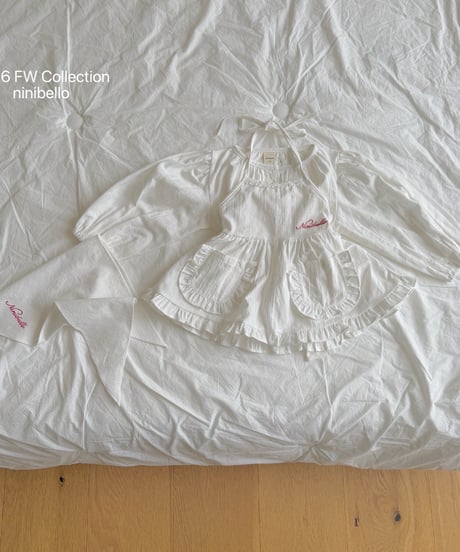 441[予約]ninibello hazel apron ops