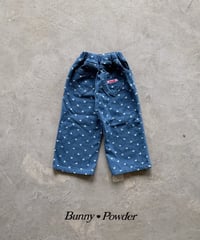 48[予約]bunny powder lovely denim pants