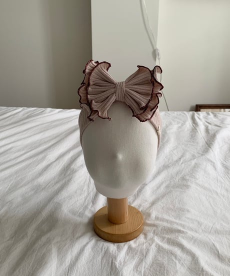 7[予約]bebeholic caramel hairband