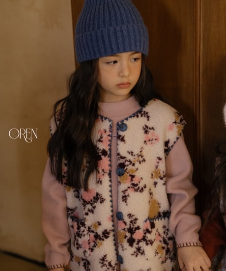 35[予約]OREN florette tumble vest